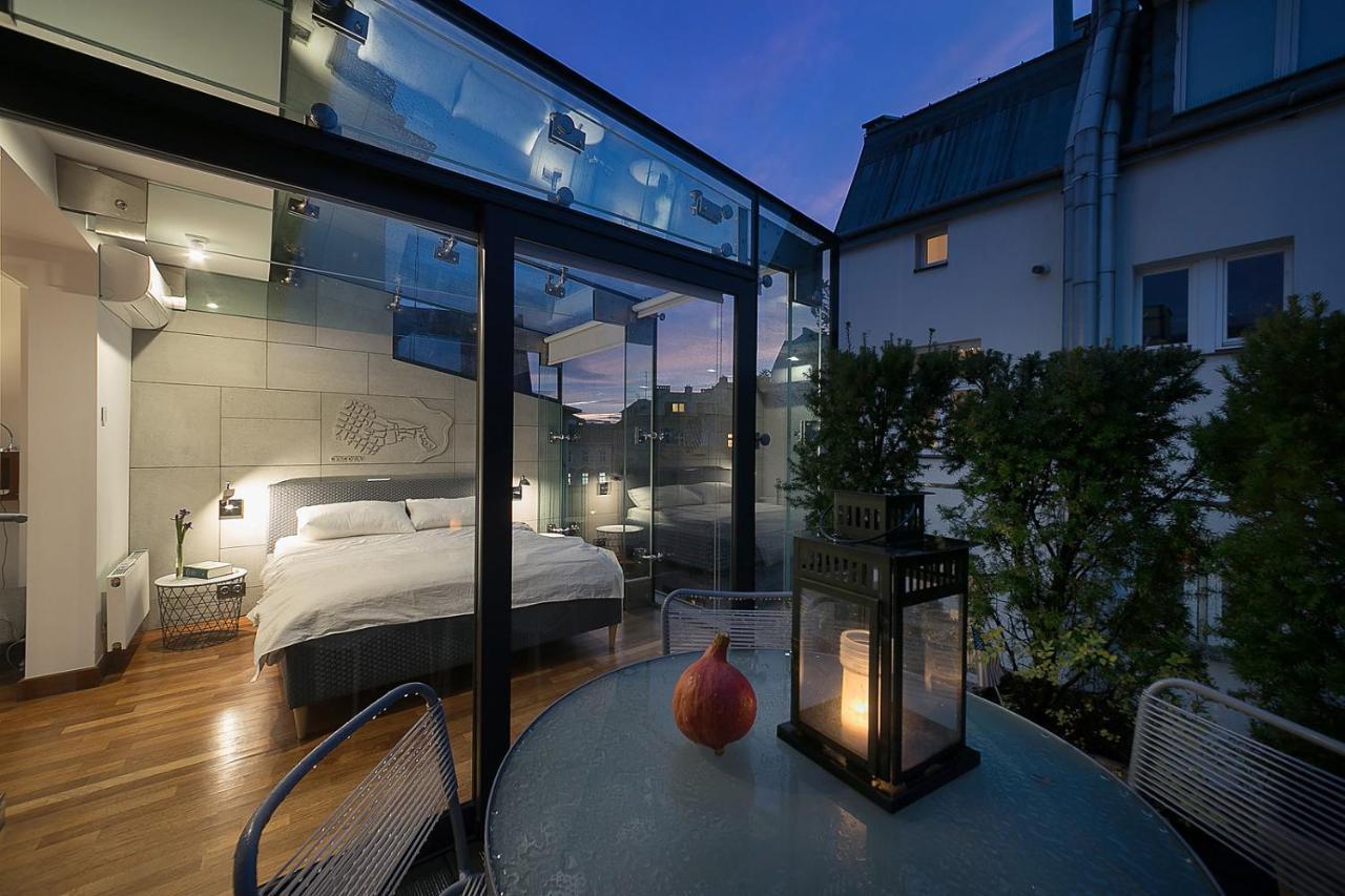 Main Square Studio With Terrace & Air Condition Krakow Ngoại thất bức ảnh